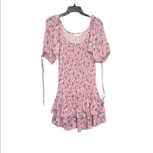 Loveshackfancy Violet mini dress